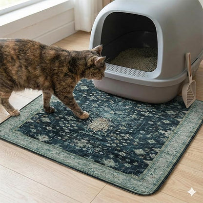 PUPIBOO Washable Pee Pads for Cats & Dogs - Super Absorbent Reusable Cat Litter Mat & Puppy Training Pad - 100% Waterproof, Leak-Proof & Non-Slip Whelping Pads for Pet Housebreaking