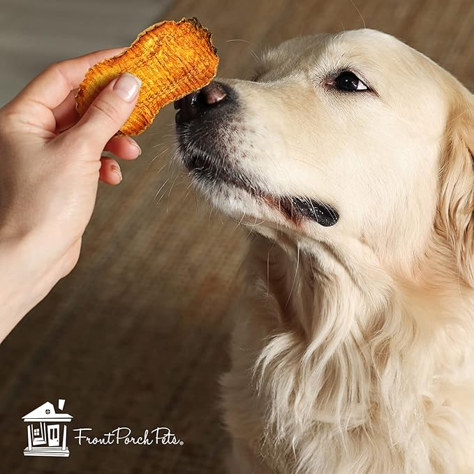 Front Porch Pets Sweet Potato Dog Chewz - 6 Pack - Value Pack Veggie Rawhide