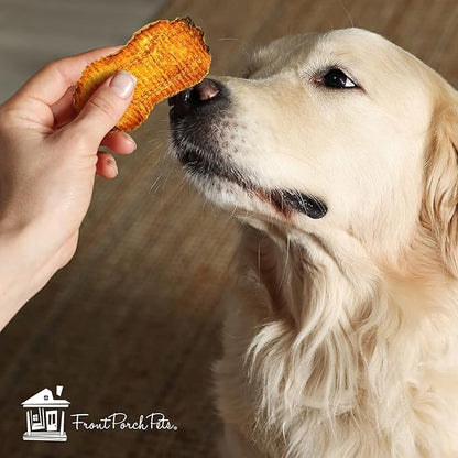 Front Porch Pets Sweet Potato Dog Chewz - 6 Pack - Value Pack Veggie Rawhide