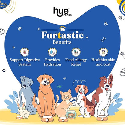HYE Pets Goat Milk Powder for Pets | Nutrient-Rich Supplement for Happy and Healthy Dogs Food and Cats Food | 80 Servings Per Pack | 400g | 14.1oz