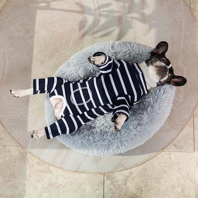 Post Surgery Dog Shirt - Male/Female, Anti-Licking Dog Snugly Onesie, E-Collar Alternative Surgical Clothes
