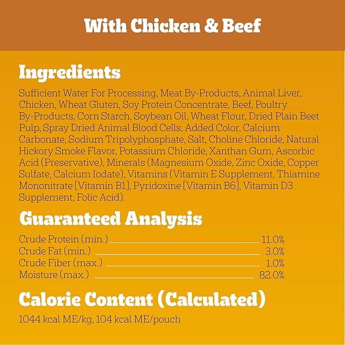 Pedigree High Protein Dog Food,Adult Wet Dog Food Pouches,Variety Pack,3.5 oz. Pouches,30 Count (Pack of 2)