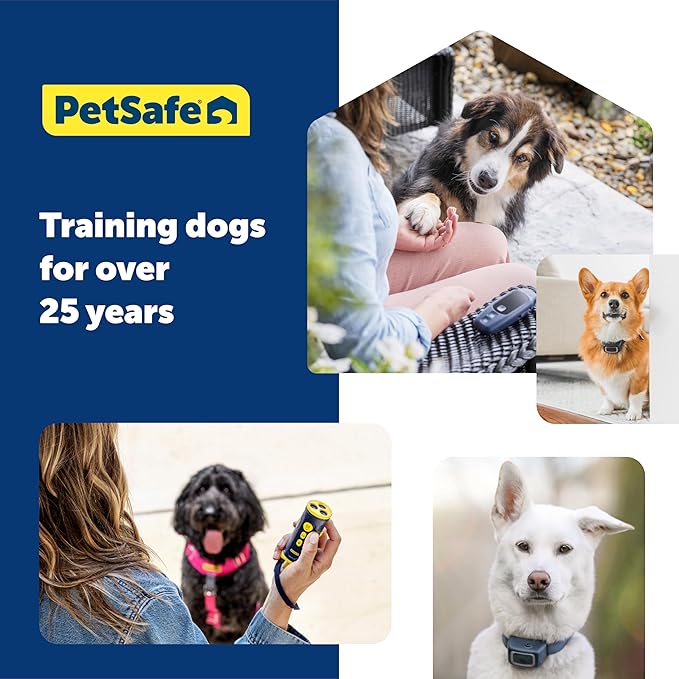 PetSafe Collarless Trainer – Ultrasonic Bark Deterrent – Handheld Anti Bark Device – High-pitched Sound, Flashing Light and Variable Tone – Rechargeable Battery – Flashlight – Wrist Strap