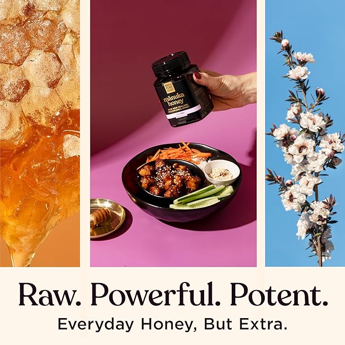 Manuka Honey UMF 10+ (MGO 261+) 100% Pure New Zealand Honey - Certified. Raw, 8.8 Oz (250g)