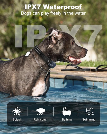 Jugbow Dog Shock Collar - 4200FT Dog Training Collar with Remote Innovative IPX7 Waterproof with 4 Training Modes, Rechargeable E-Collar for All Breeds(NBU)