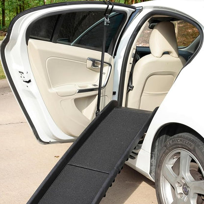 PetSafe Happy Ride Dog Ramp Adaptor - Secure Side Door Entry Support - Portable Ramp Adapter for Cars SUVs & Trucks - Convenient Pet Entry Support - Durable Ramp Connector