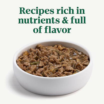 Nutro Hearty Stew Canned Wet Dog Food, Natural Grain Free Dog Food Wet Cuts in Gravy Roasted Turkey with Green Bean & Sweet Potato Stew, 12.5 oz. Cans (12 Count, Pack of 2)