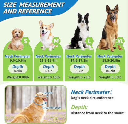 Soothing Recovery Cone for Dogs & Cats, Soft Anti-Lick Collar for Post-Surgery Protection, Comfortable Elizabethan Cone Alternative for Spay Neuter Recovery, Adjustable Design (XL)