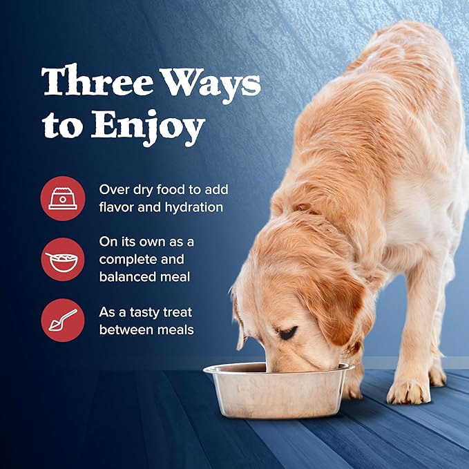 Blue Buffalo Wilderness Wolf Creek Stew Wet Dog Food,High-Protein & Grain-Free,Made with Natural Ingredients,Hearty Beef in Gravy,12.5-oz. Cans,(Pack of 24)