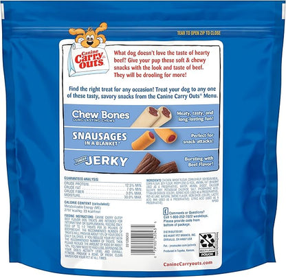 Canine Carry Outs Dog Treats, Beef Flavor, 47 Ounce