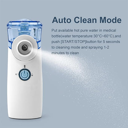 Portabe Cat Nebulizer,Handheld Nebulizer of Cool Mist for Dog Pets, USB Rechargeable Veterinary Nebulizer,Steam Inhaler for Home Office Use for Breathing Problems,Animal Use