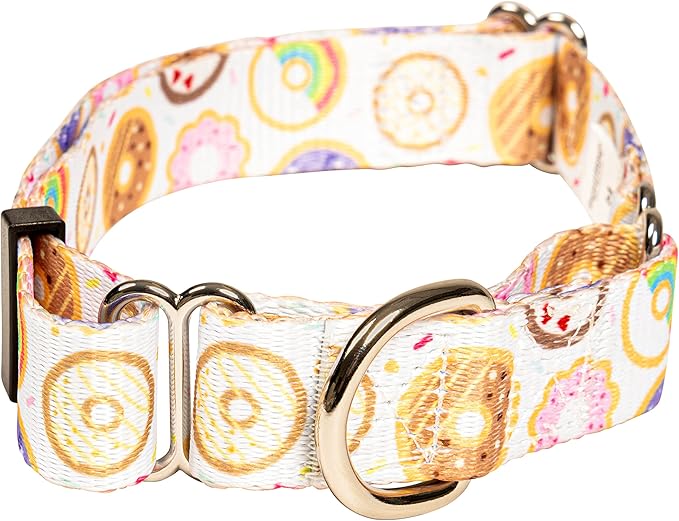 Downtown Pet Supply - Martingale Collar for Dogs - Dog Training Collar - Big, Wide & Thick Dog Collar - Escape-Proof, Weatherproof, Durable and Comfortable - Donut - Large Dog Collar