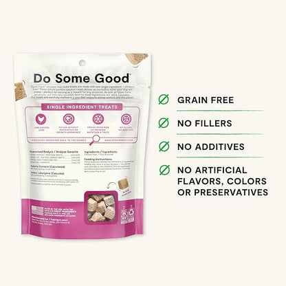Open Farm Cubes, Freeze-Dried Raw, Single Ingredient Dog Treats, Chicken Liver, 3oz Pouch