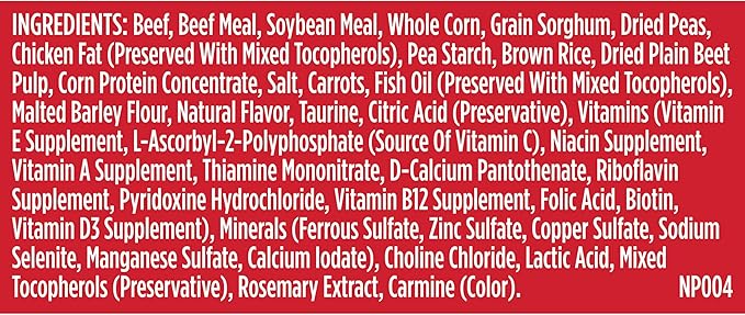 Nutrish Rachael Ray Adult Dry Dog Food Real Beef, Pea & Brown Rice Recipe, 40 lb. Bag (Packaging May Vary)