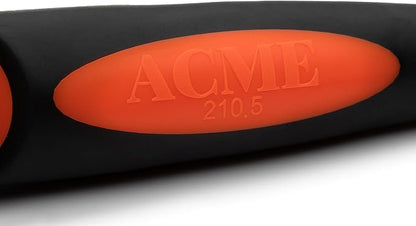 ACME Alpha 210.5 Dog Training Whistle with Enhanced Ergonomic Grip. BPA-Free Plastic. 110 dBA. Standardized Frequency for Smaller Dogs. Weatherproof. Made in The UK (Black on Day Glow Orange)