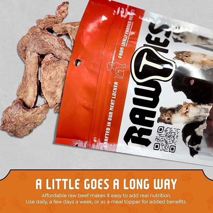 Premium Freeze-Dried Variety Pack - Beef Liver, Heart, Patties and Liver for Dogs – 100% USA-Sourced Raw Meat Dog Food – Grain-Free, High Protein Nutrition for Small & Large Breeds