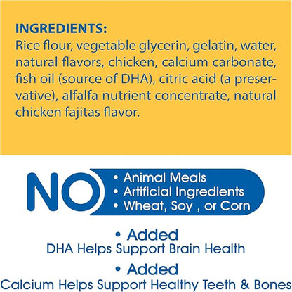 N-Bone Puppy Teething Rings Taste of Texas Chicken Fajitas Flavor 3 Count (Pack of 2)