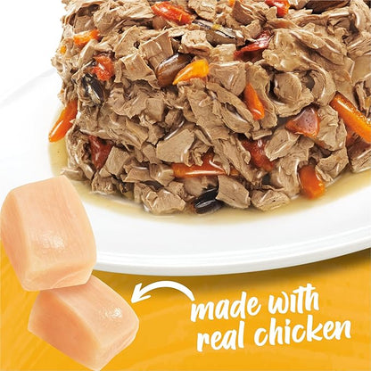 Beneful Purina Small Breed Wet Dog Food in Gravy, IncrediBites with Real Chicken - (16 Packs of 3) 3 oz. Cans