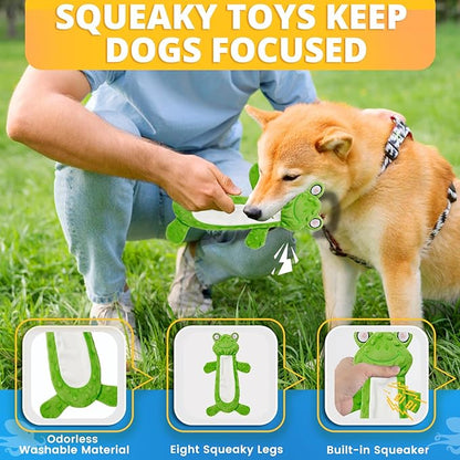 8 Pack Puppy Toys for Small Dogs, Luxury Dog Chew Toys with Squeaky Plush Toys, Rope Toys and Ball, Teething Toys for Puppy Supplies