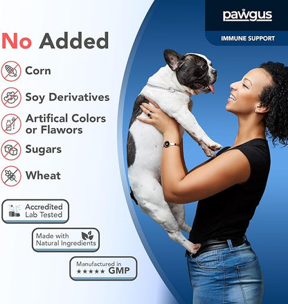Immune Health Support for Dogs Canine 30 Sachets - Yeast Production Support, Dog Allergy Itch Relief, Skin Allergy Relief, Seasonal Allergy, Daily Vitamins, Fast Recovery -