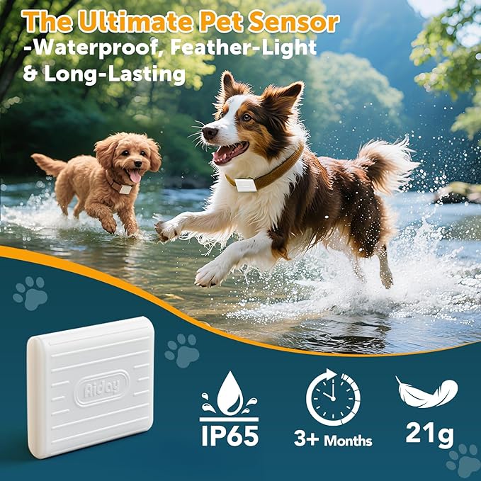 Automatic Sliding Glass Dog Door with Collar Sensor，Large Electric Doggy Door for Sliding Glass Doors, Adjustable 90 9/16" to 95 1/4" Slider Height, Anti-Pinch,Fits Dog Up to 100 Lbs (L-Tall)