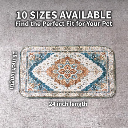 Washable Pee Pads for Dogs, Reusable Puppy Potty Training Pads, Ultra-Absorbent Thick Waterproof Leak-Proof Non-Slip Pads & Mat for Crate, Playpen, Floor, Whelping & Housebreaking , 2 Pack 24"x36"