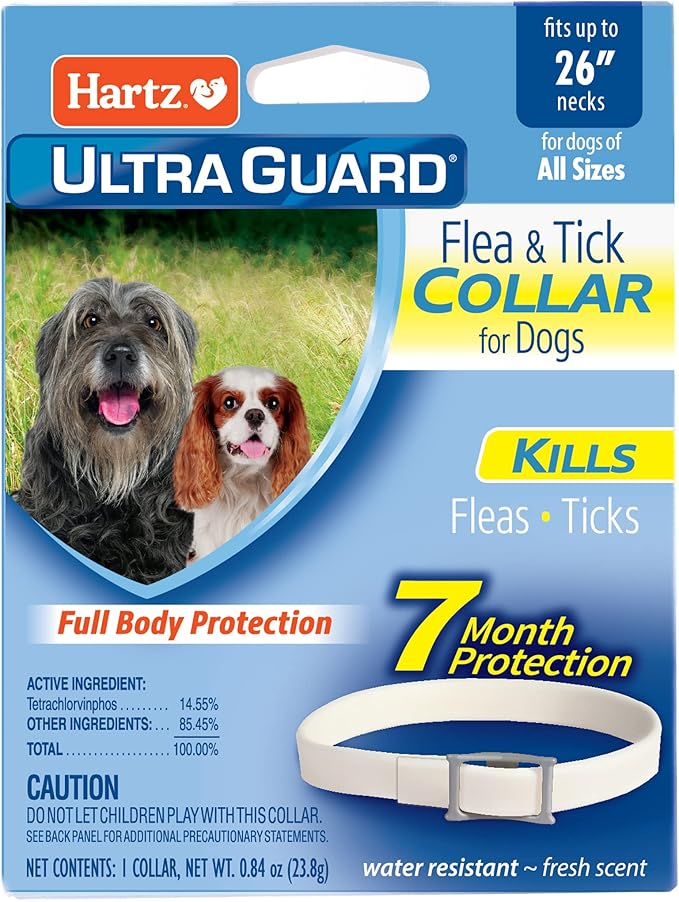 Hartz UltraGuard Flea & Tick Collar for Dogs and Puppies