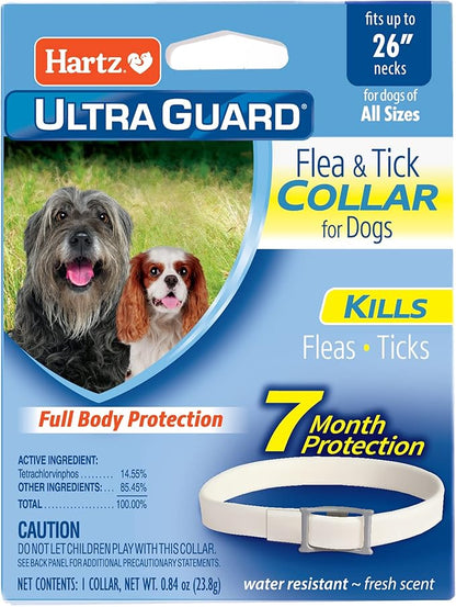 Hartz UltraGuard Flea & Tick Collar for Dogs and Puppies