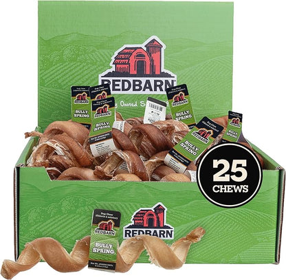 Redbarn Pet Products Bully Springs for Dogs, Pack of 25