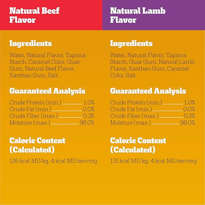 Pedigree Drizzlers for Dogs, Wet Dog Food Gravy Savory Sauce Multipack, 60g Dual-Serving Pouch, 32 Count, Pack of 2 (64 Pouches, 128 Servings Total)