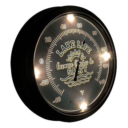 University of Georgia (Bulldog) Indoor/Outdoor LED Thermometer