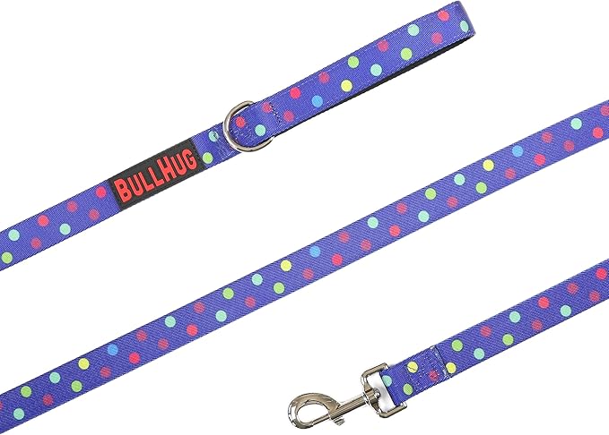 BULLHUG 6 FT Bulldog Leash With Padded Handle - Perfect for French Bulldogs, Pugs & All Breeds - Walking and Training Lead (Army Camouflage)