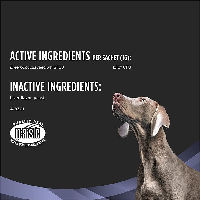 Purina Pro Plan Veterinary Supplements FortiFlora Dog Probiotic Supplement, Canine Nutritional Supplement 30 Ct. Box (Pack of 2)