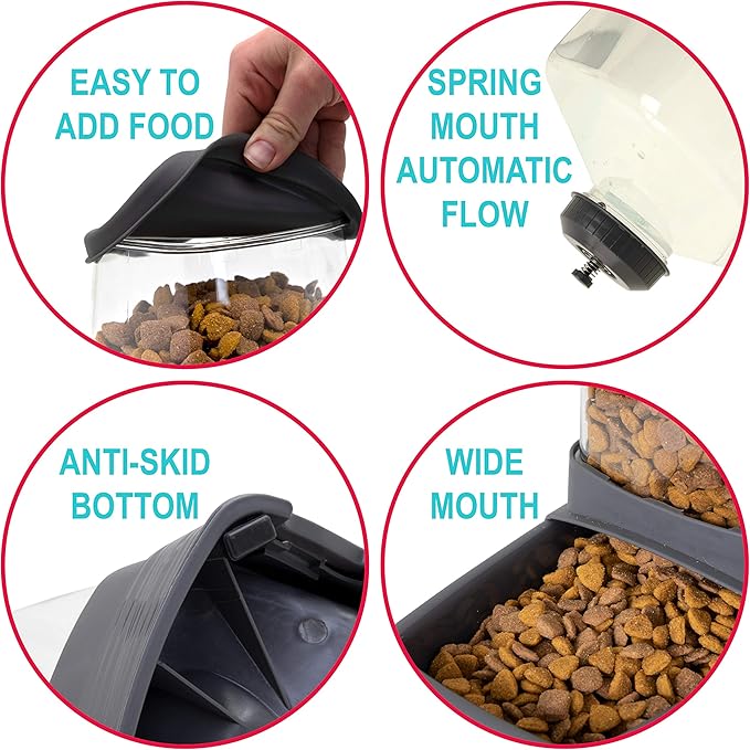 SportPet Gravity Feeder and Waterer, Large