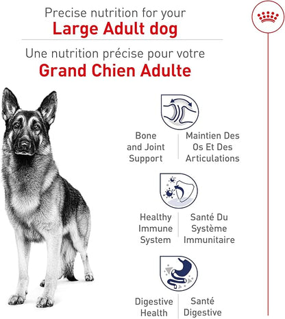 Royal Canin Size Health Nutrition Large Adult Dry Dog Food, 40 lb Bag