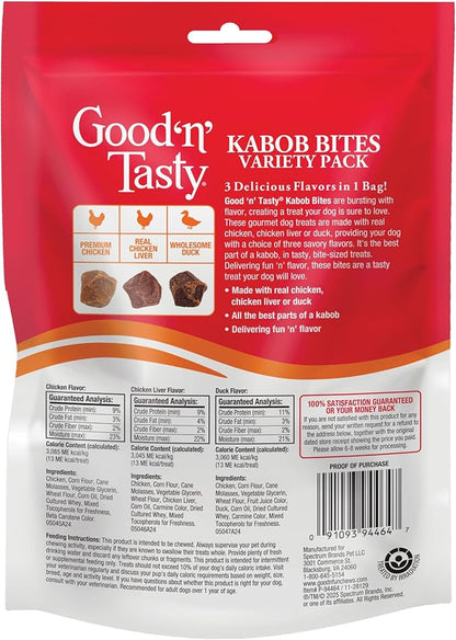 GOOD ‘N’ TASTY KABOB BITES, TREATS FOR DOGS