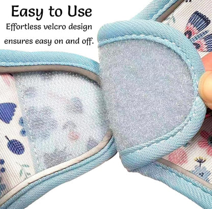 Mihqy Step in Dog Harness and Leash Set, Reflective Adjustable No Pull Dog Harness for Extra-Small/Small Dogs Puppy and Cats, Soft Padded Mesh Vest Harnesses for Girl and Boy Pets(Cute Insect,XXS)