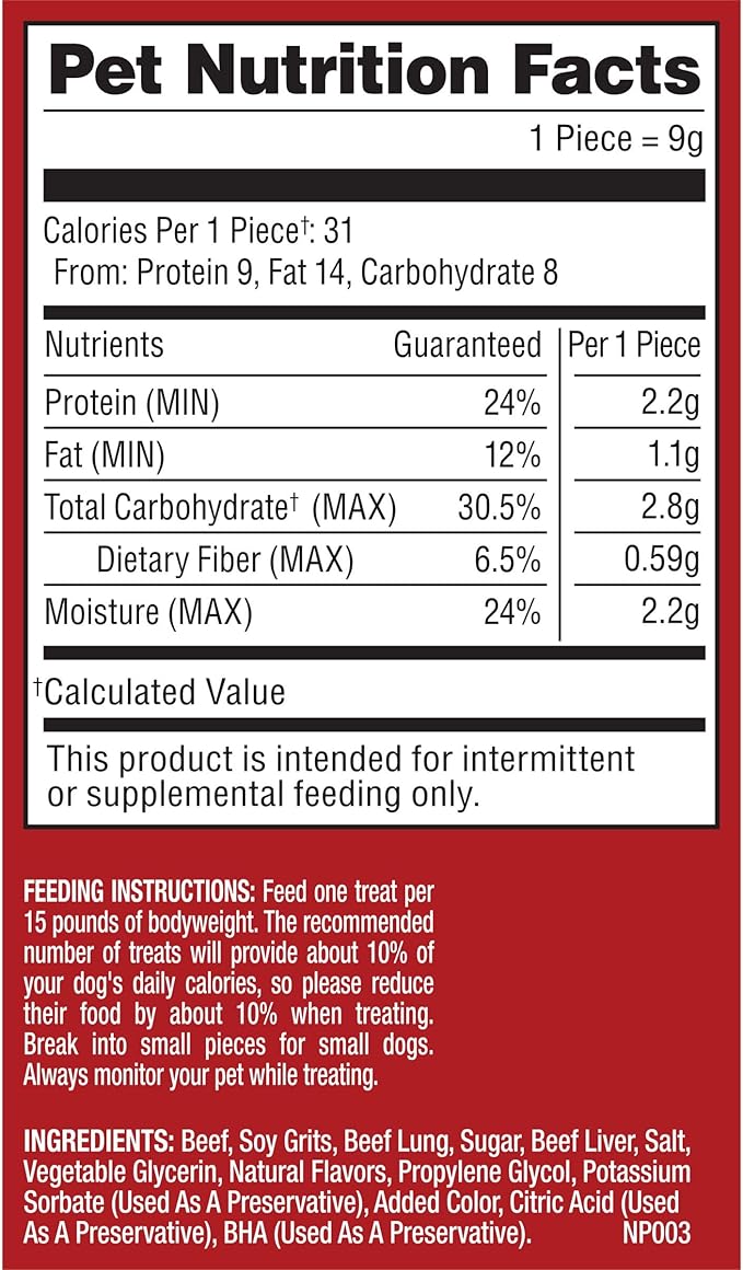 Pup-Peroni Original Beef Recipe Dog Treats, 5.6 Oz. Bag, (Pack of 8)