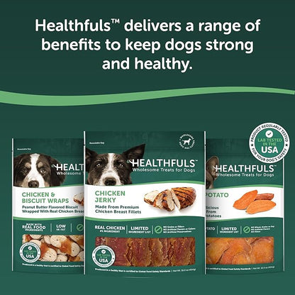 Healthfuls Chicken Jerky Dog Treats, 16oz