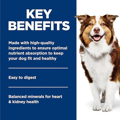 Hill's Science Diet Adult 7+ Wet Dog Food, Beef & Vegetables, 12.8 oz. Cans, 12-Pack