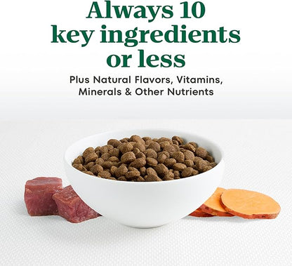 Nutro Limited Ingredient Diet Dry Dog Food, Adult Dog Food Dry Lamb & Sweet Potato Recipe, 4 lb. Bag