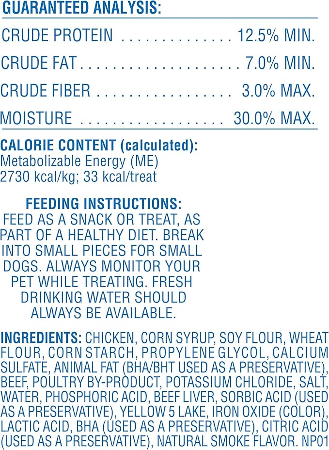 Canine Carry Outs Dog Treats, Chicken Flavor Nuggets, 22.5 Ounce (Pack of 4), Made with Real Chicken
