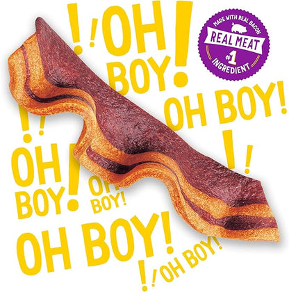 Purina Beggin' Strips with Real Meat Dog Training Treats with Bacon and Cheese Flavors - 26 oz. Pouches,(Pack of 4)