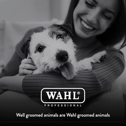 Wahl Professional Animal Bravura Pet, Dog, Cat, and Horse Corded/Cordless Clipper Kit, Gunmetal (#41870-0425)