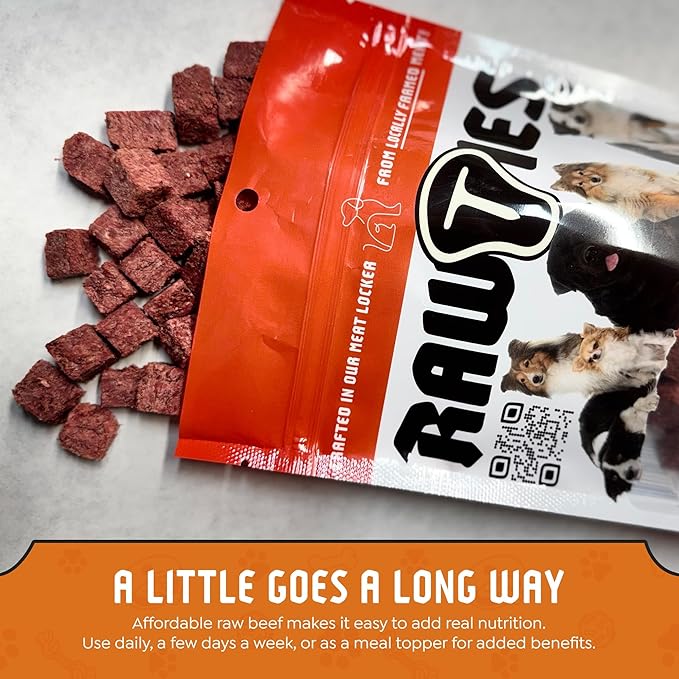 Premium Freeze-Dried Variety Pack - Beef Liver, Heart, Patties and Liver for Dogs – 100% USA-Sourced Raw Meat Dog Food – Grain-Free, High Protein Nutrition for Small & Large Breeds