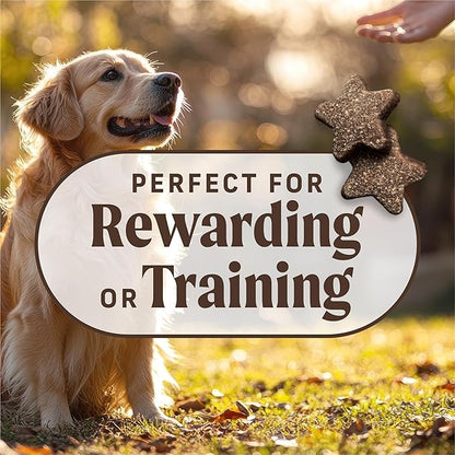 Merrick Power Bites Natural Soft And Chewy Real Meat Dog Treats, Grain Free Snack With Real Beef Recipe - 6 oz. Bag