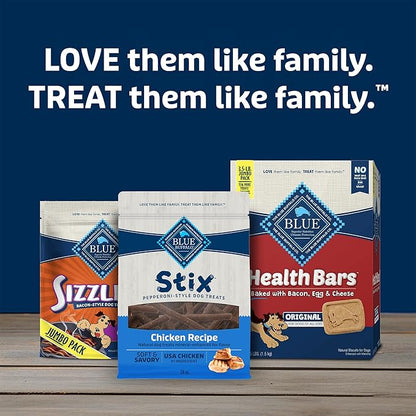 Blue Buffalo Stix Pepperoni-Style Dog Treats Made with Natural Ingredients, Chicken Recipe, 24-oz. Bag