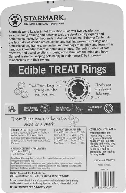 Starmark Edible Rings Dog Treats, 16 count