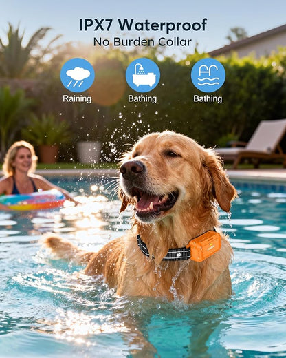 Jugbow Dog Shock Collar - 4200FT Dog Training Collars with Remote, IPX7 Waterproof E-Collar with 4 Training Modes, Security Lock, Rechargeable e-Collars