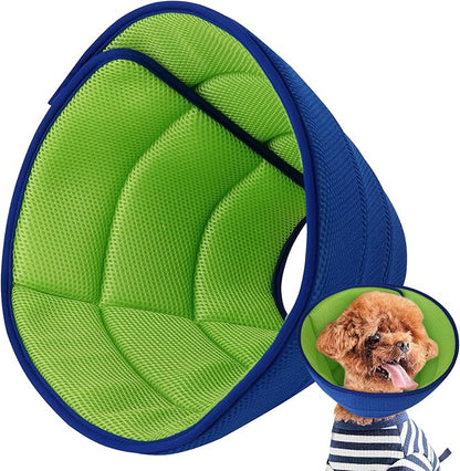Soft Dog Cone Collar After Surgery Alternative for Dogs to Stop Licking, Comfort Collars for Large/Medium/Small Pet/Cat, Comfortable Elizabethan Neuter Recovery E Cones of Shame Neck & Head Ecollars
